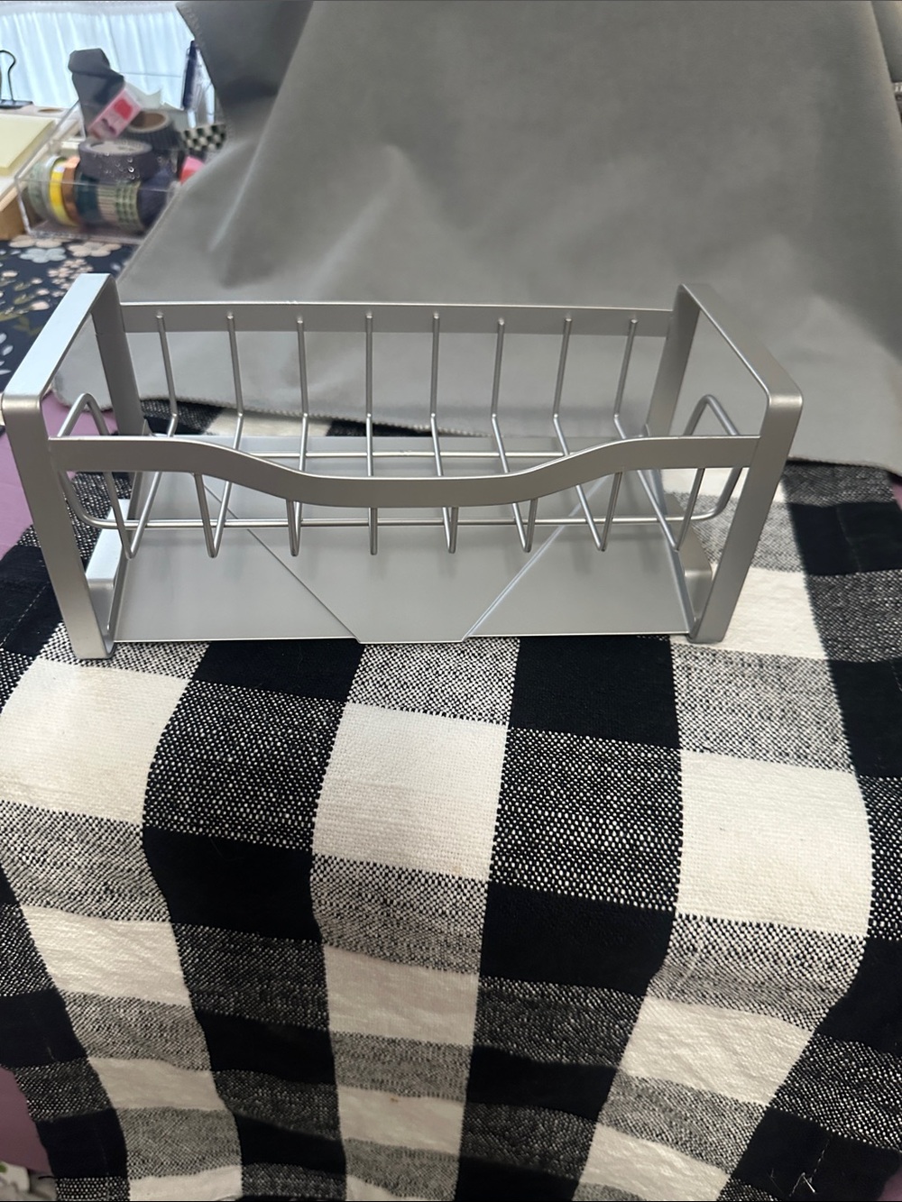 Kitchen sink organizer for sponges, detergent etc NWT